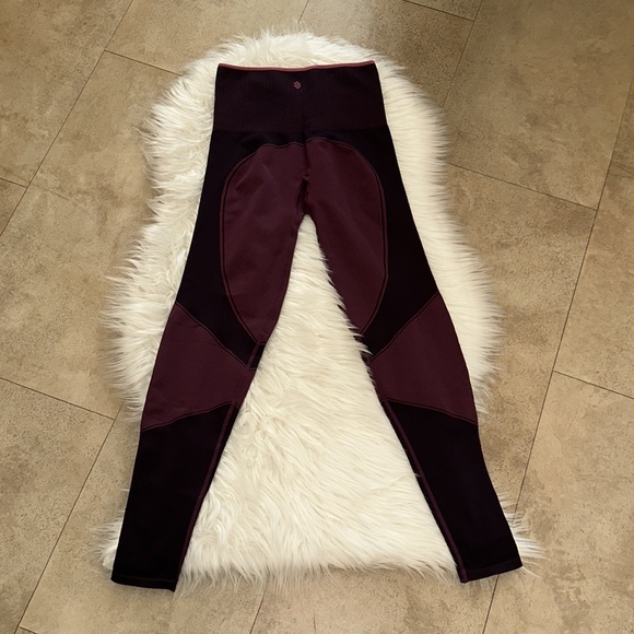 ThirdLove Power Purple Flex Seamless Compression High-Waist Leggings - Picture 9 of 13